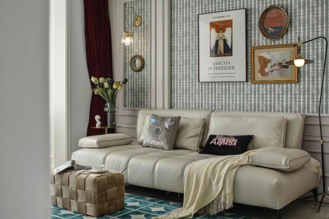 繁復裝飾也能和而不亂？看看她家，成全你的小資自由