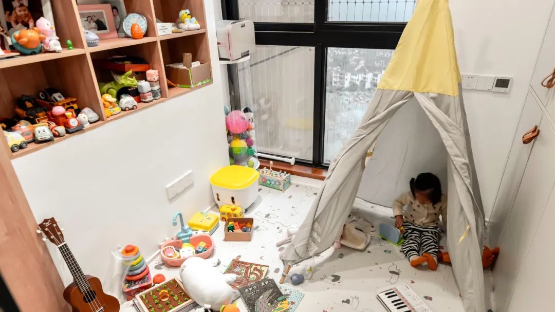 探索自由、可呼吸的親子關(guān)系“收納+私密空間”處處叫絕