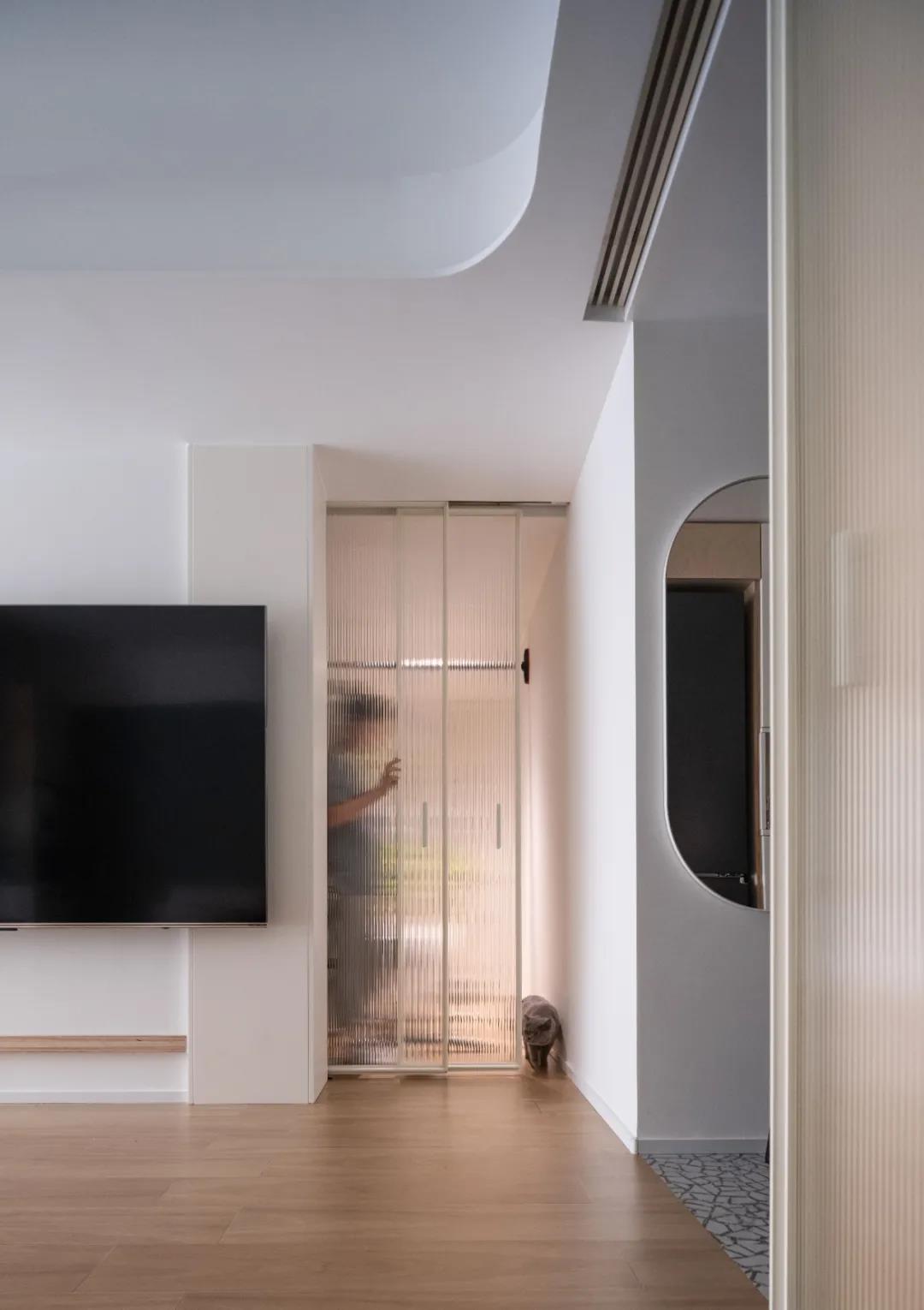 78㎡超極限規(guī)劃“貓咪樂園”，過道變書房，功能性max！