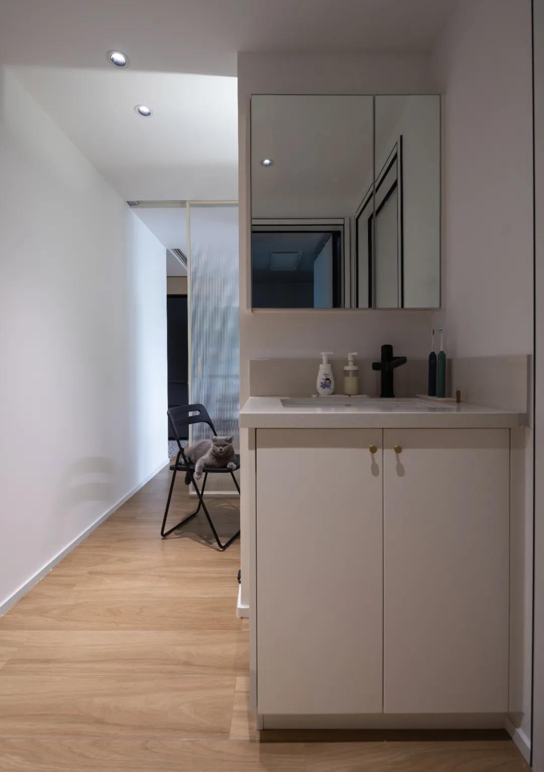 78㎡超極限規(guī)劃“貓咪樂園”，過道變書房，功能性max！