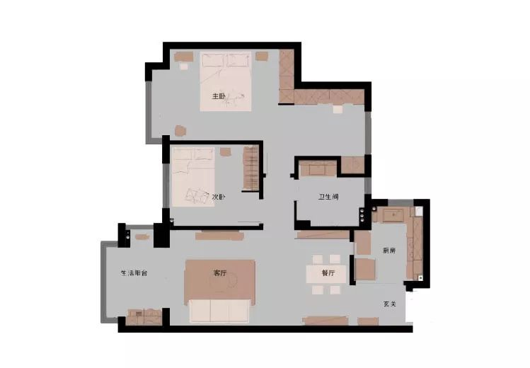看完這套清新89㎡有娃之家，才明白「裝修也是愛(ài)的表達(dá)」