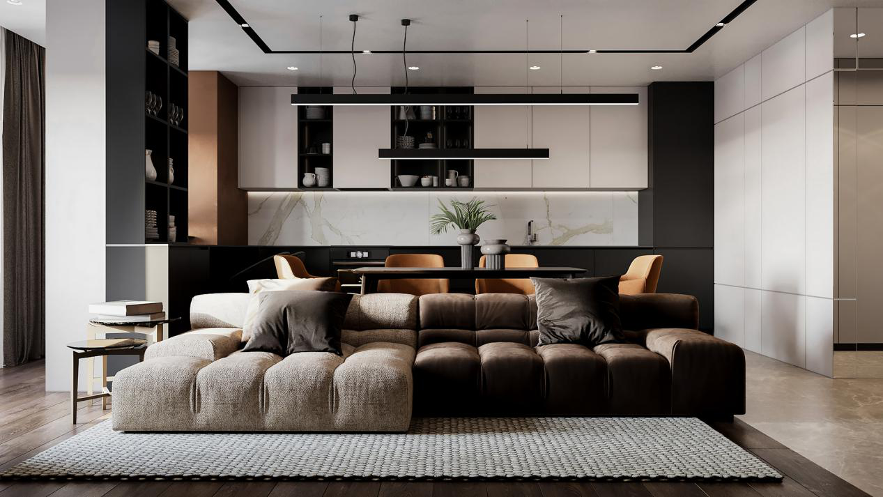 深圳翻譯官110㎡冷艷「頂奢宅」，全網(wǎng)：拿來吧你！