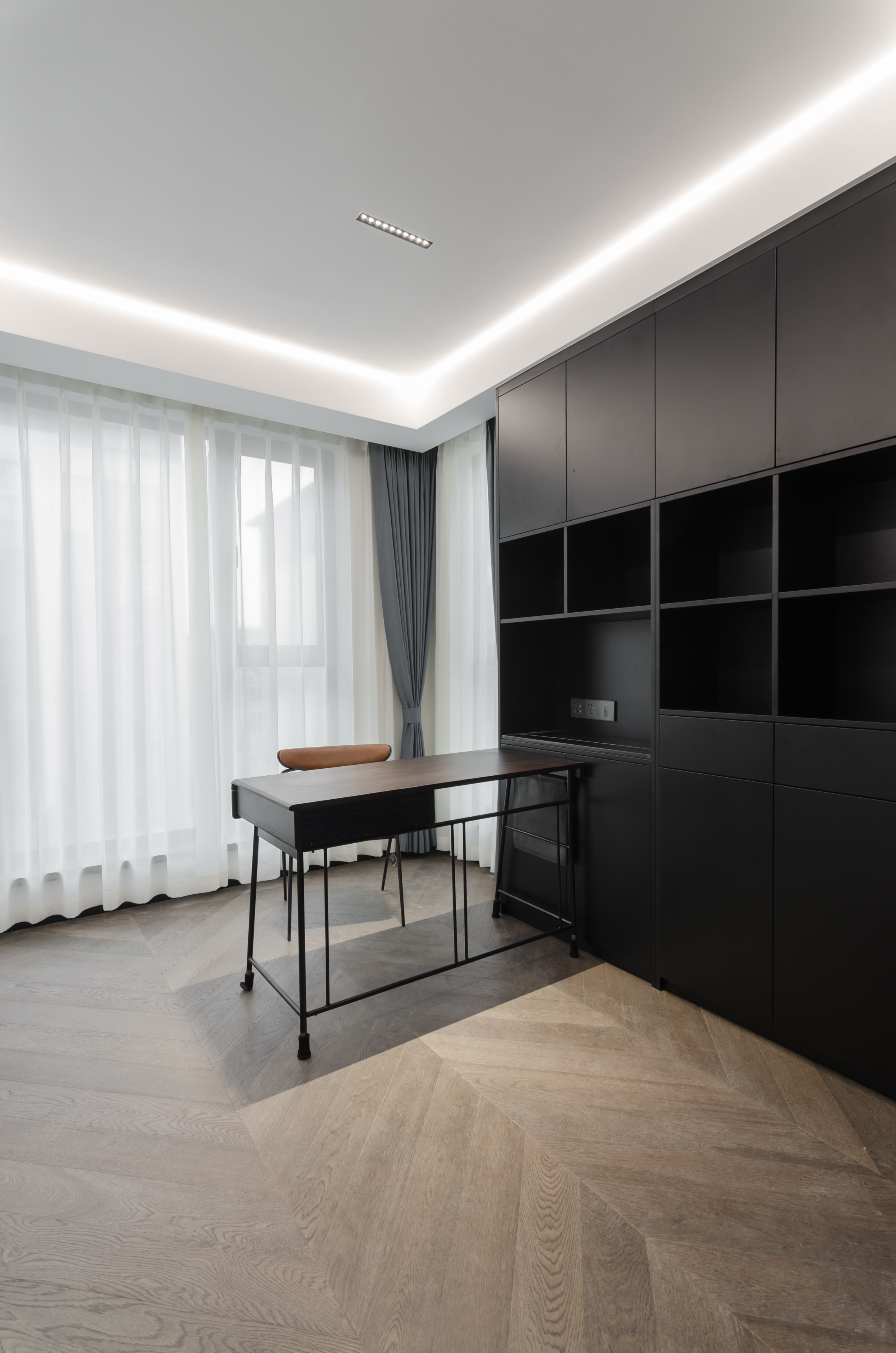 120㎡大三居戶型改造，一道墻改善風水優化空間