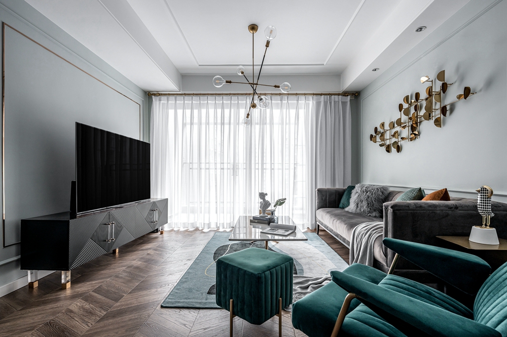 蘇州124㎡三居還有超棒工作室，這個家的高傲已盡數(shù)體現(xiàn)