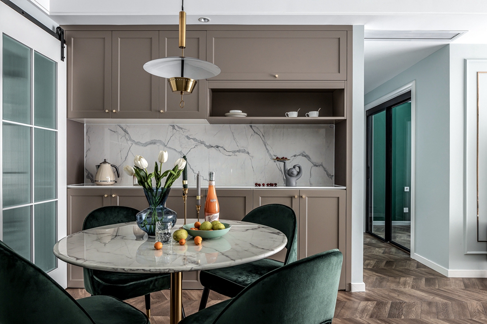 蘇州124㎡三居還有超棒工作室，這個家的高傲已盡數(shù)體現(xiàn)