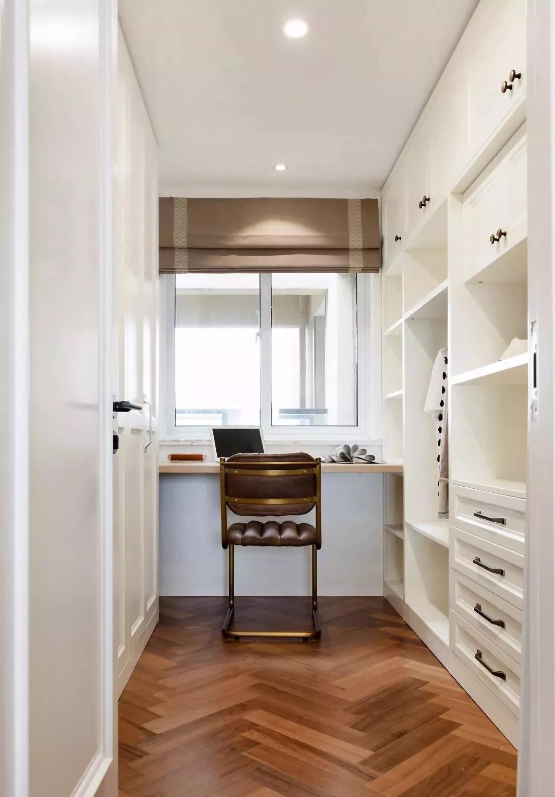 衣帽間內藏書房，這套成都95㎡美式婚房，給滿分！