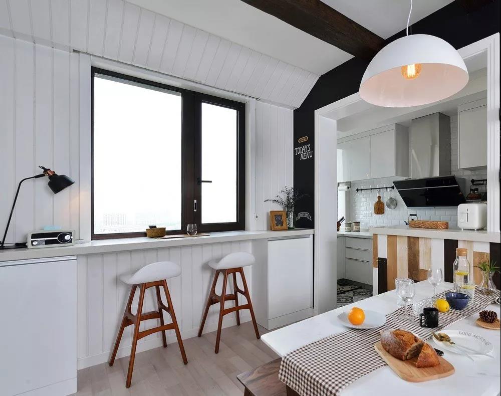 成都115㎡兩居詮釋文藝北歐風(fēng)，整面涂鴉墻，難怪鄰居小孩常來