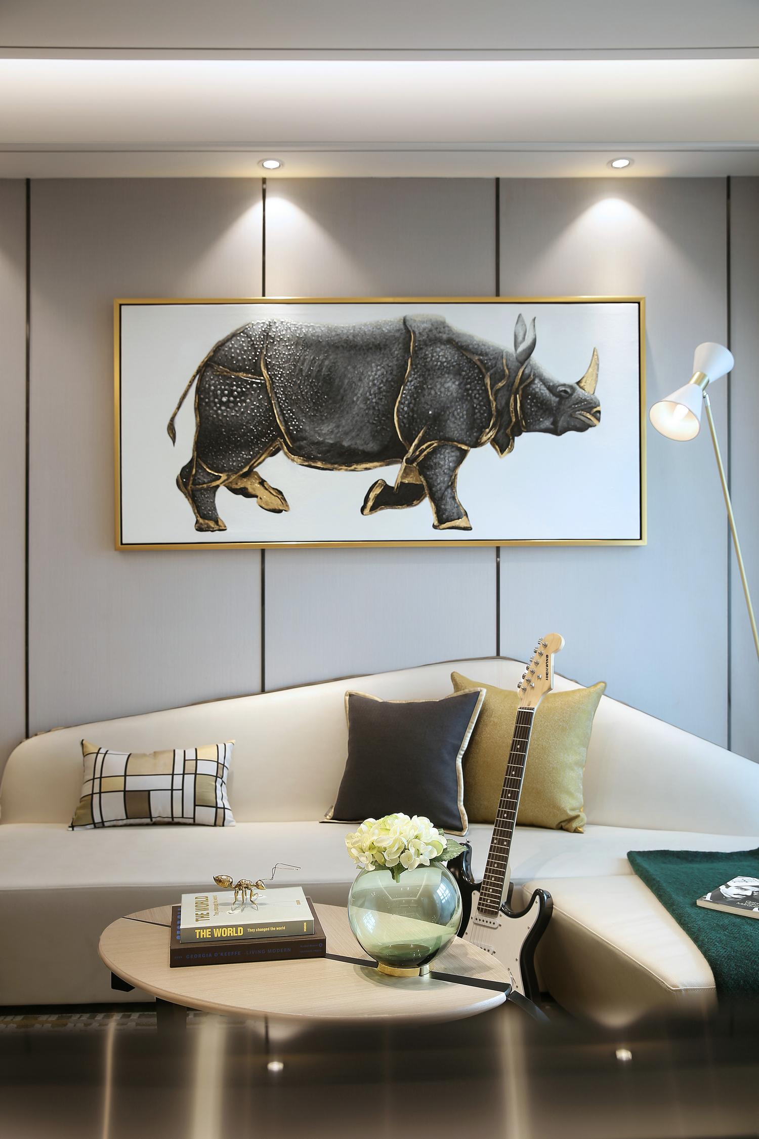 上海三口小家，LDK設計+半開放書房，100㎡更寬敞了！