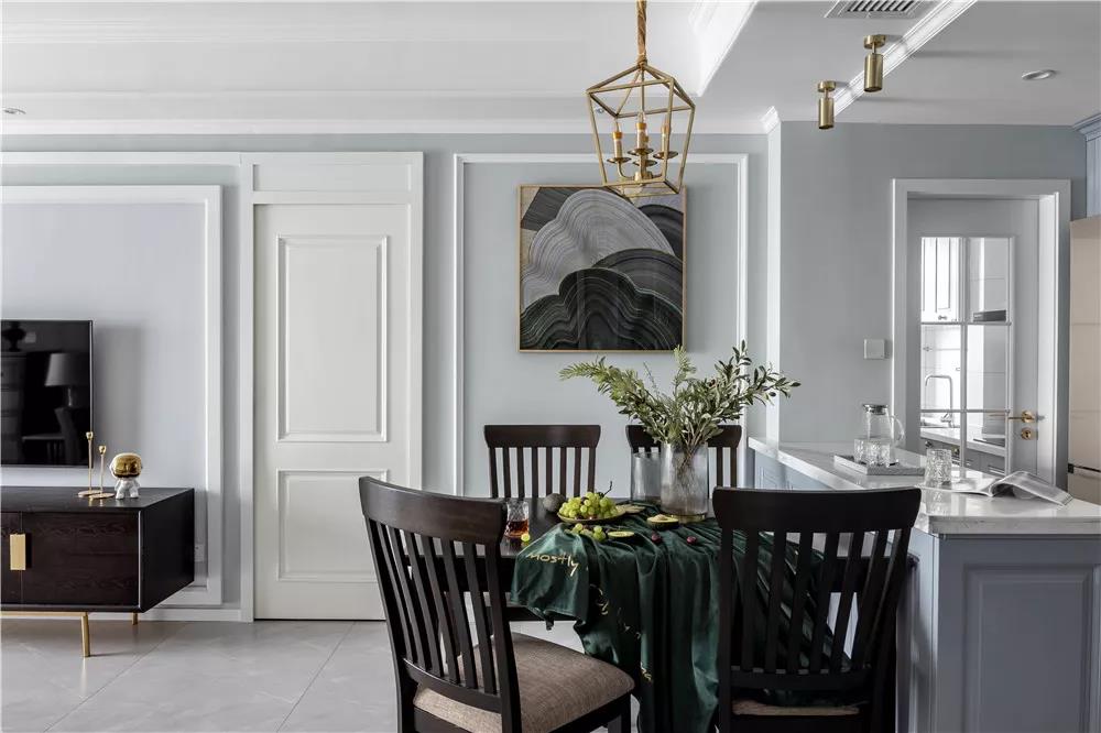 廣州120㎡三代同堂溫馨棲居，美式風(fēng)格這樣裝，沒人敢說丑！