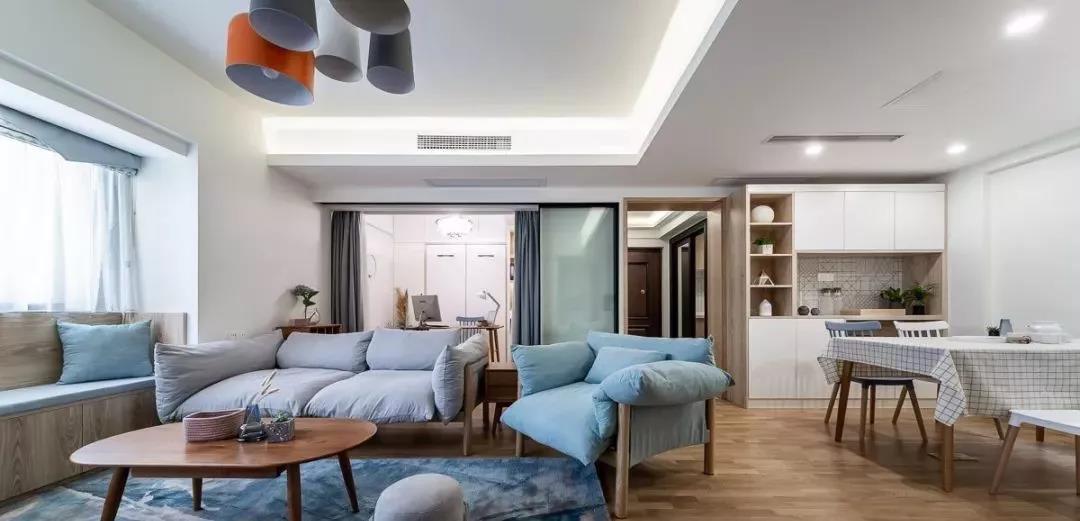 小兩口102㎡婚房，死活要裝辦公區(qū)，沒想到效果好到爆炸！