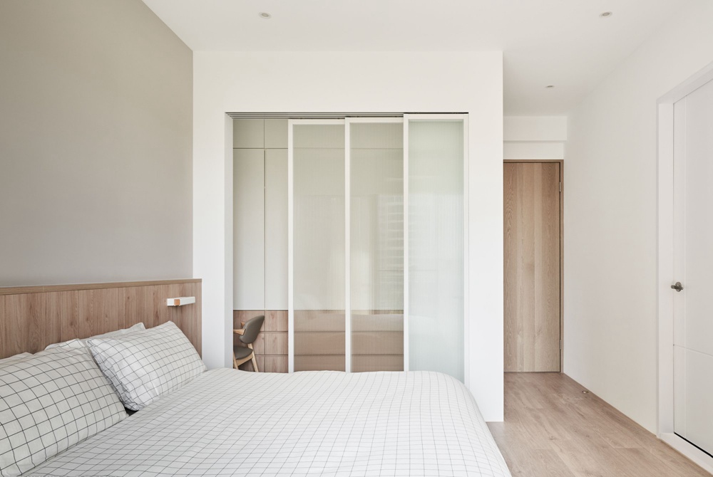 124㎡「自然環?！沟募遥毩⒁旅遍g+陽光書房，清爽又自在