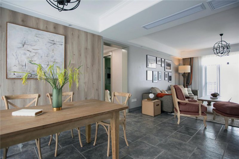 148㎡里的美式現代兩居室，以質樸的方式訴說格調的生活