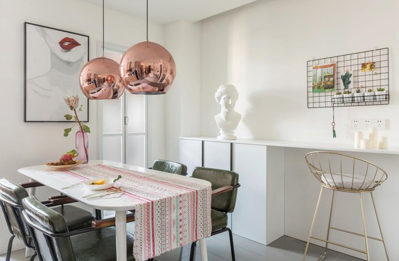 華麗輕奢北歐風(fēng)，色彩“撞”出的高級(jí)感！