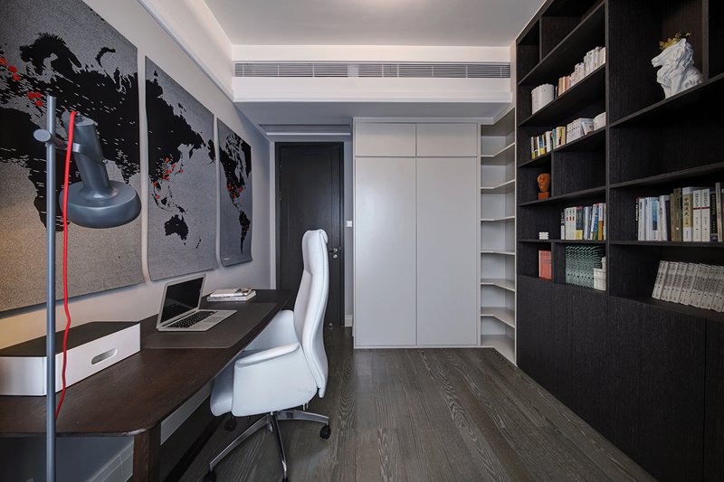 精裝房改造記|148㎡現代簡約風，書房隱形床太高級了